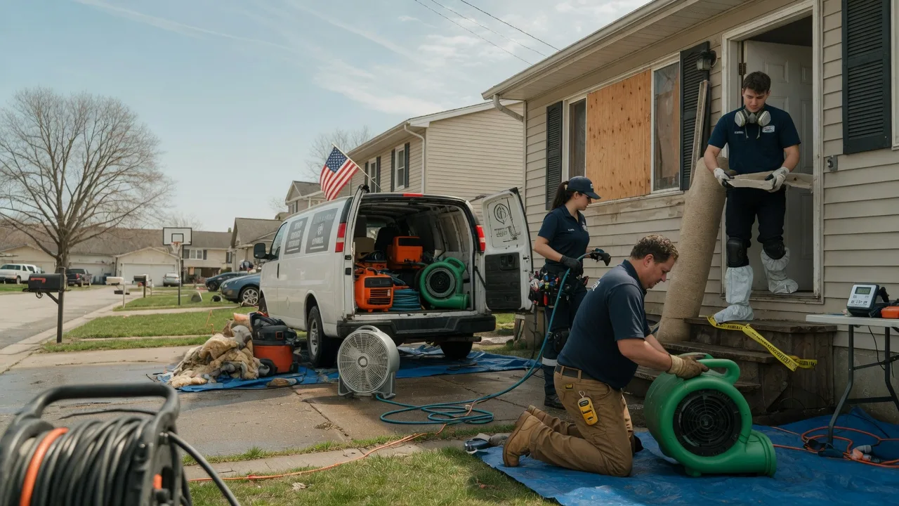 Water Damage Restoration in Portsmouth, RI near me